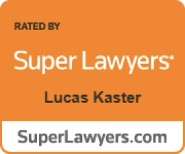Rated by Super Lawyers - Lucas Kaster