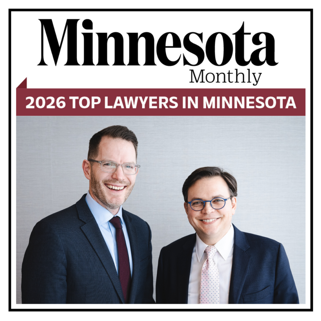 Kaster and Schlesinger named Top Lawyers by Minnesota Monthly